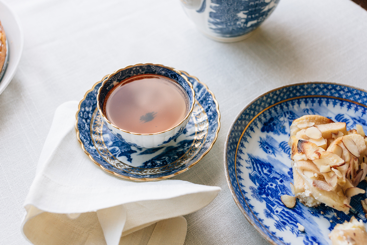 中国茶とお菓子